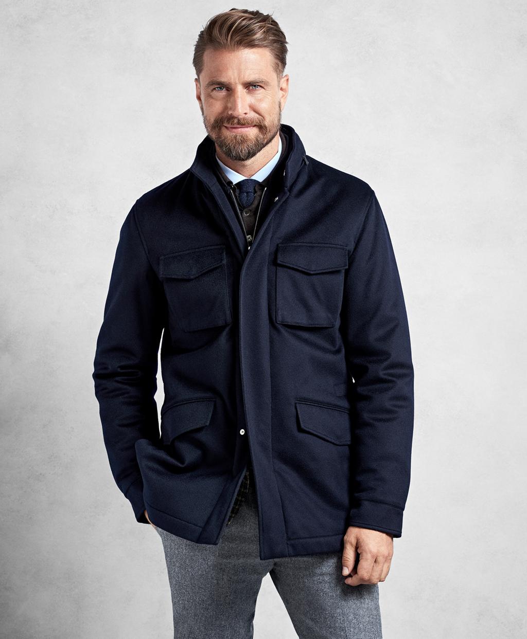brooks brothers fleece jacket