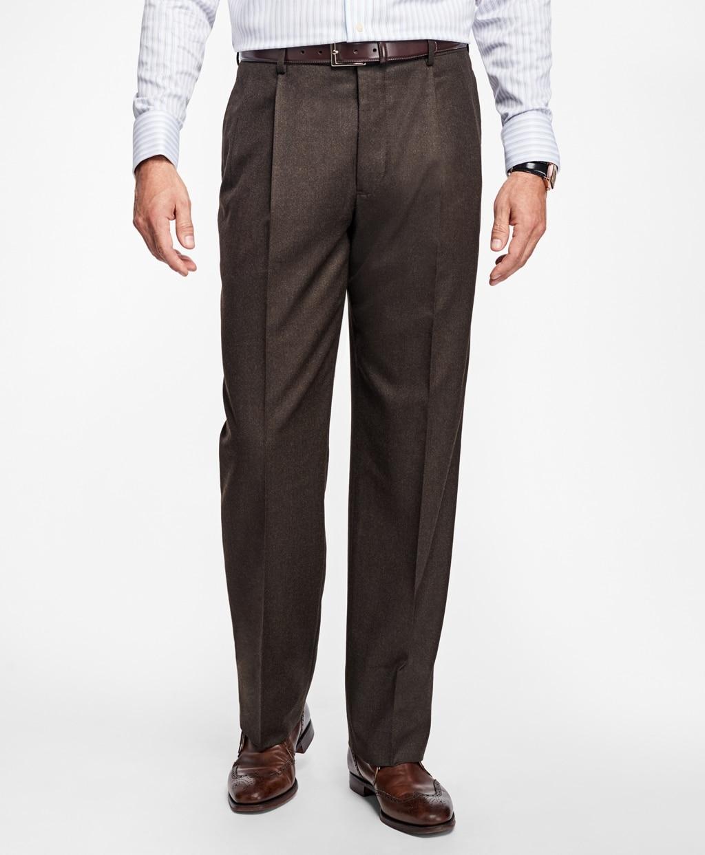 brooks brothers flannel lined chinos
