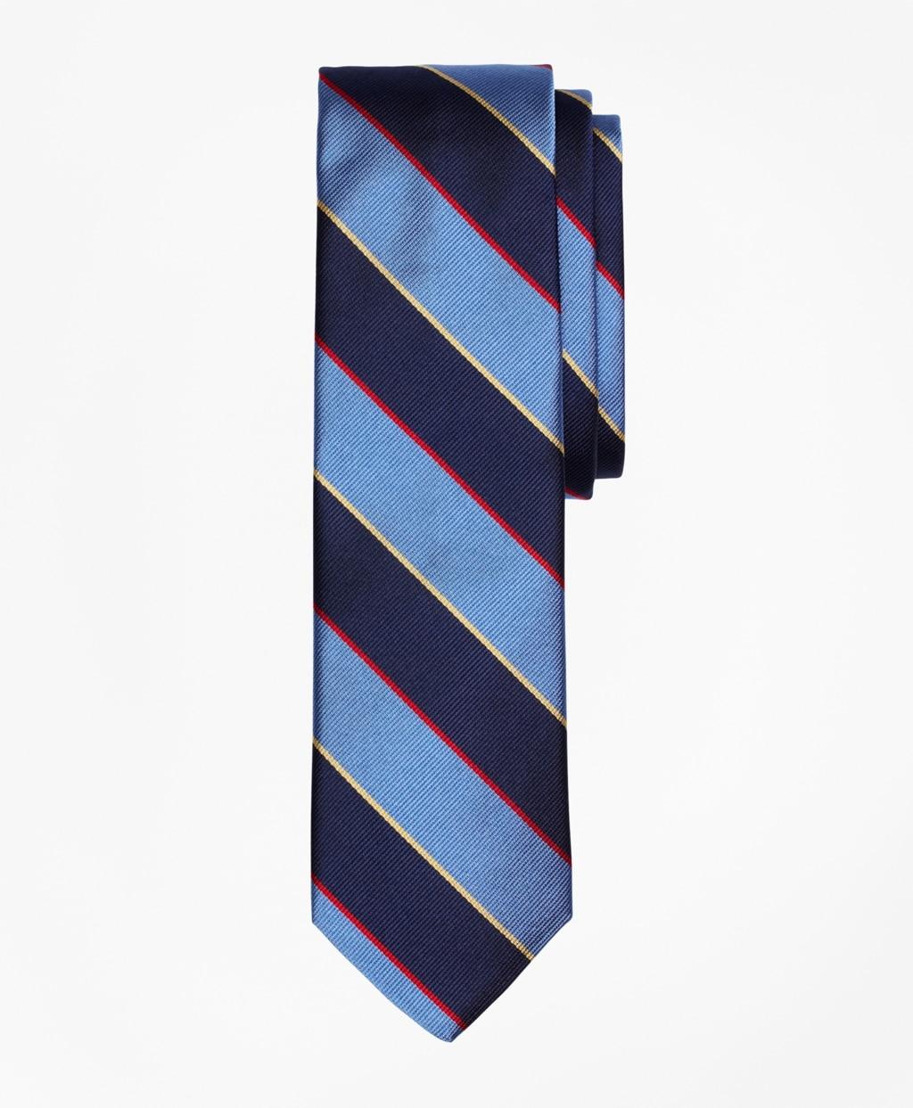 Brooks Brothers Silk Argyll And Sutherland Rep Slim Tie in Light Blue ...