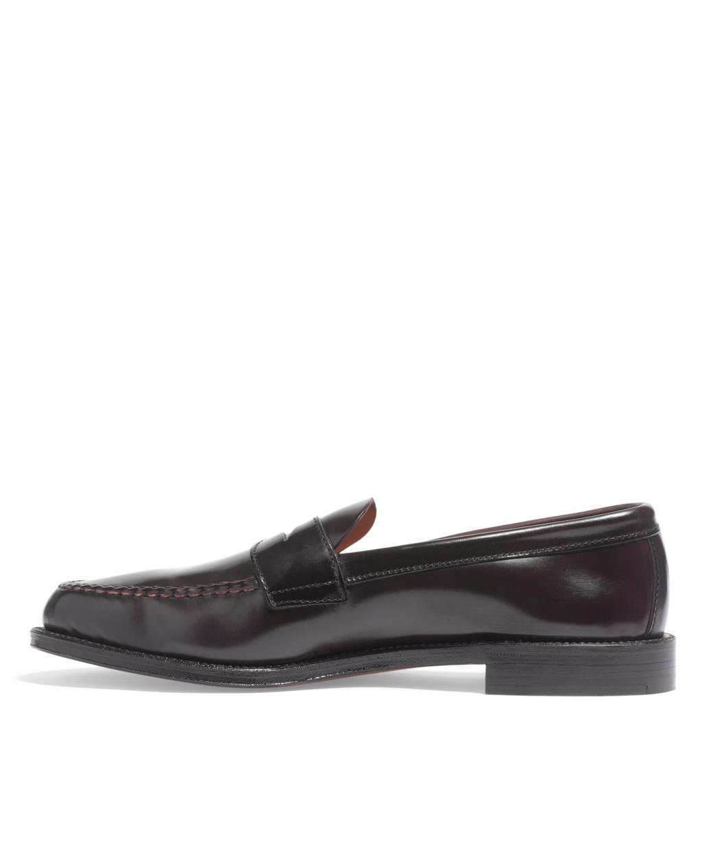 Brooks Brothers Cordovan Unlined Penny Loafers in Burgundy (Brown) for