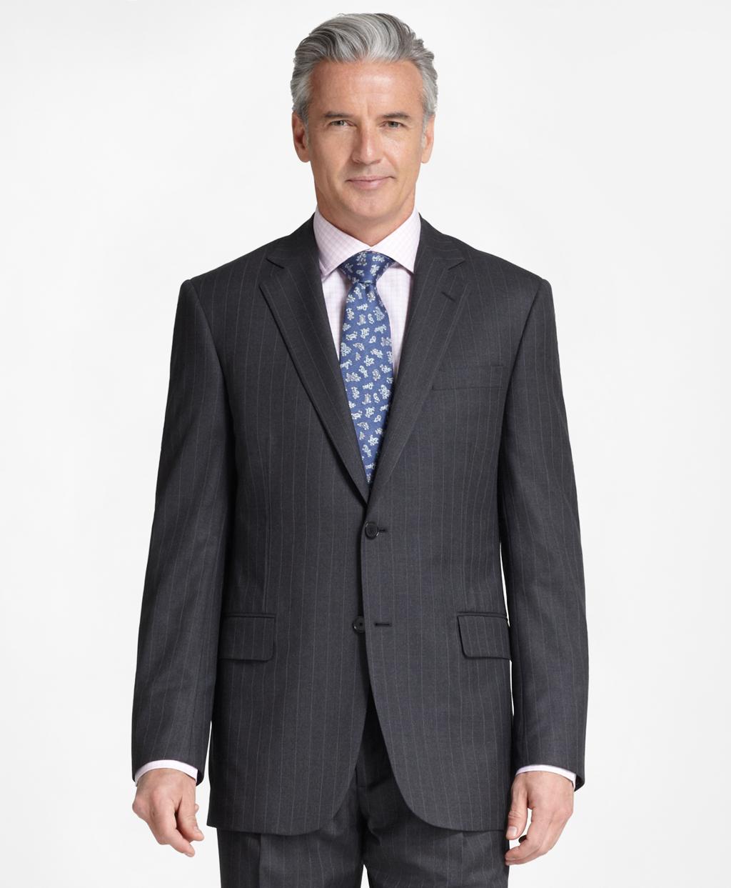 Brooks Brothers Canvas Madison Fit Golden Fleece Suit in Grey (Gray) for Men Lyst