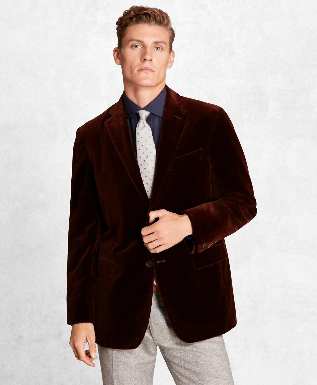 Brooks Brothers Golden Fleece Velvet Twill Sport Coat in Brown for Men ...