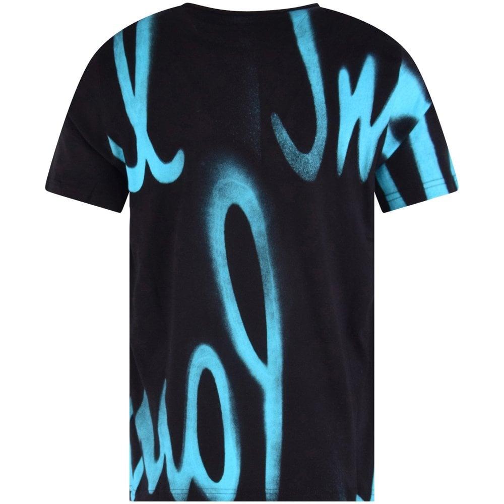 Paul Smith Cotton Spray Print T-shirt 
