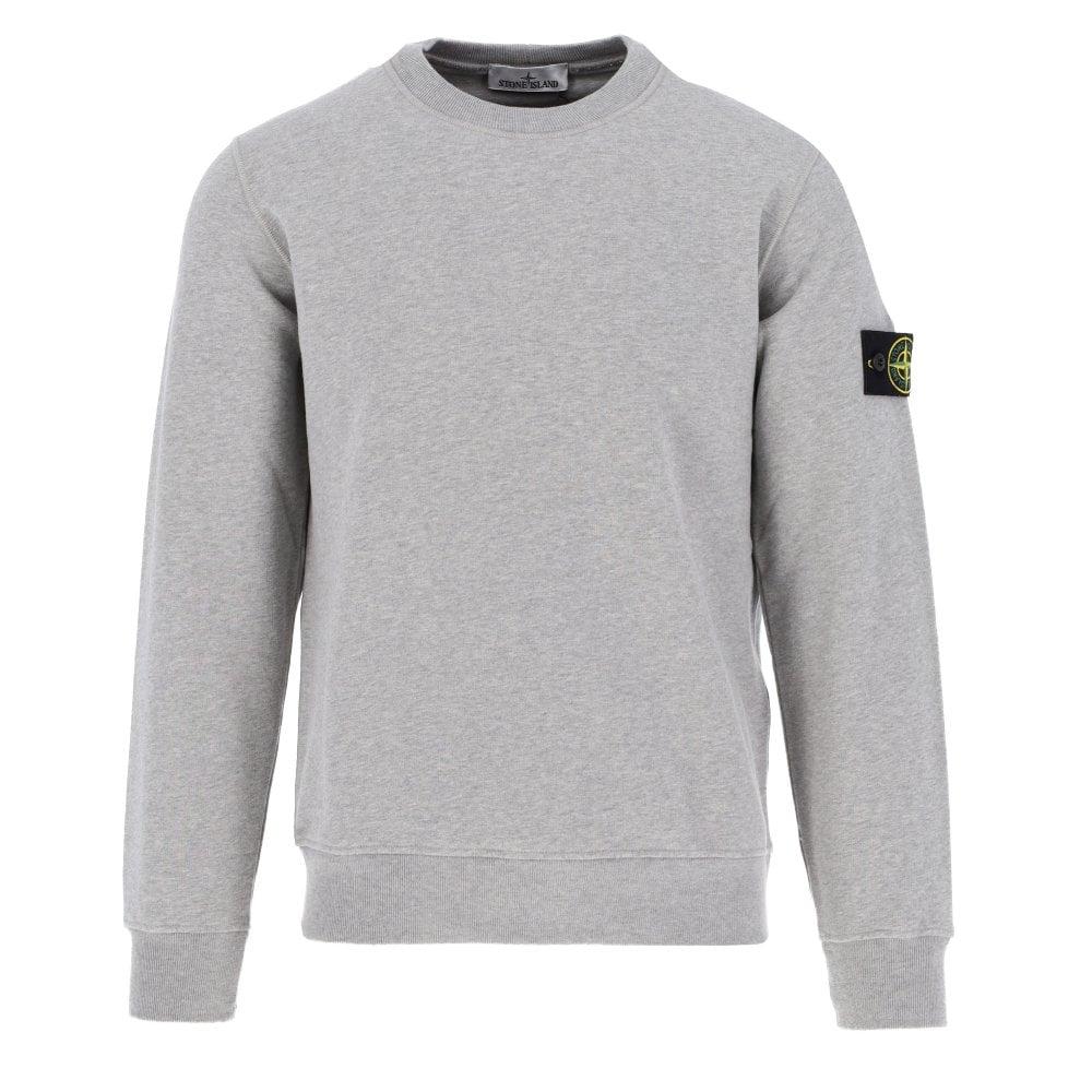 Grey stone island crewneck sales