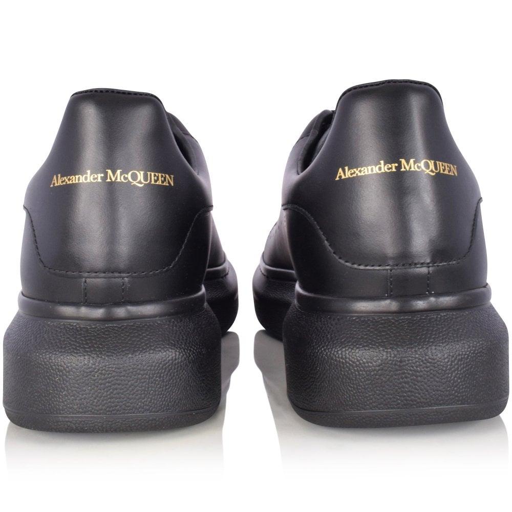 alexander mcqueen triple black clear sole