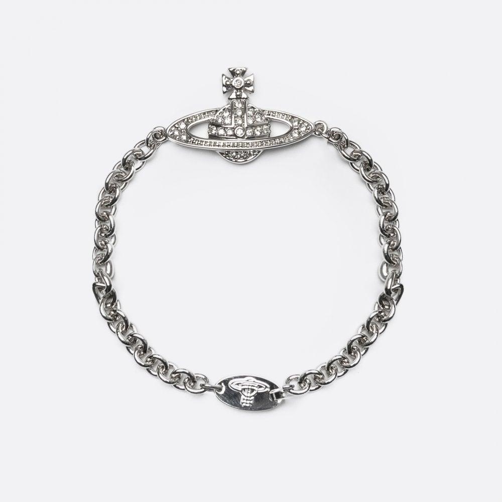 Vivienne Westwood Mini Bas Relief Chain Bracelet in Metallic for Men Lyst UK