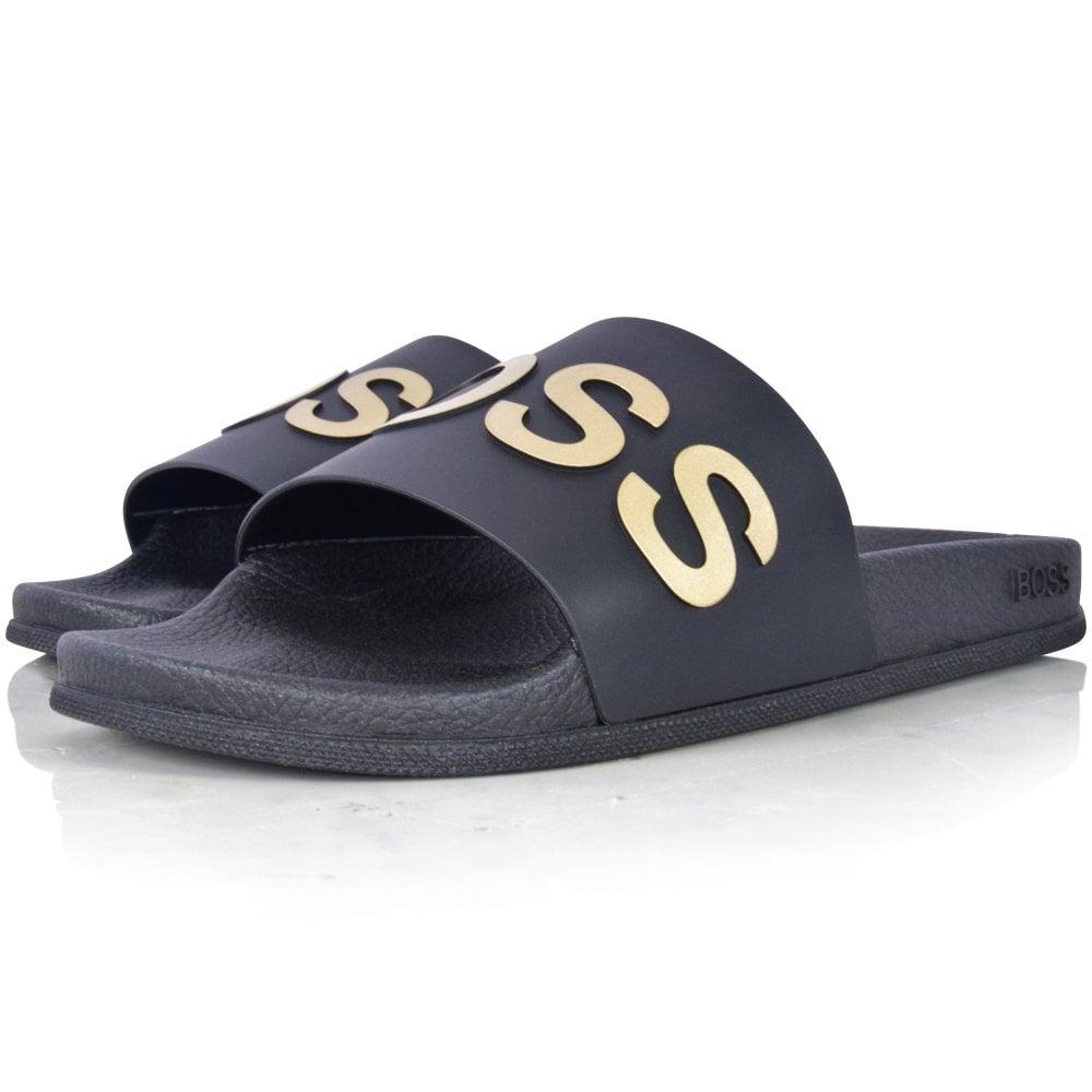 mens hugo boss sliders
