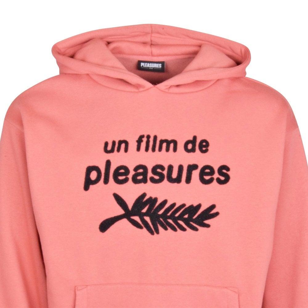 Pleasures Cotton Salmon De Hoodie in Pink for Men - Lyst