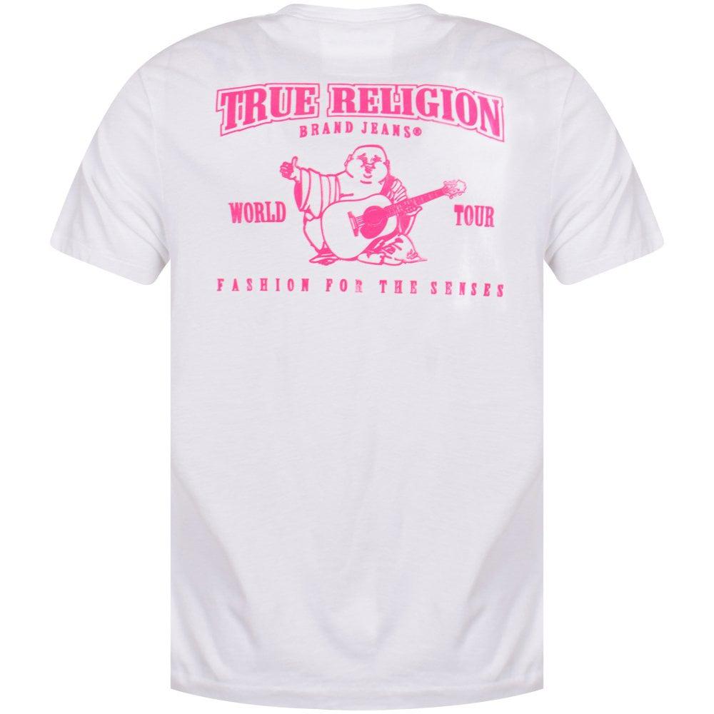 pink true religion shirt