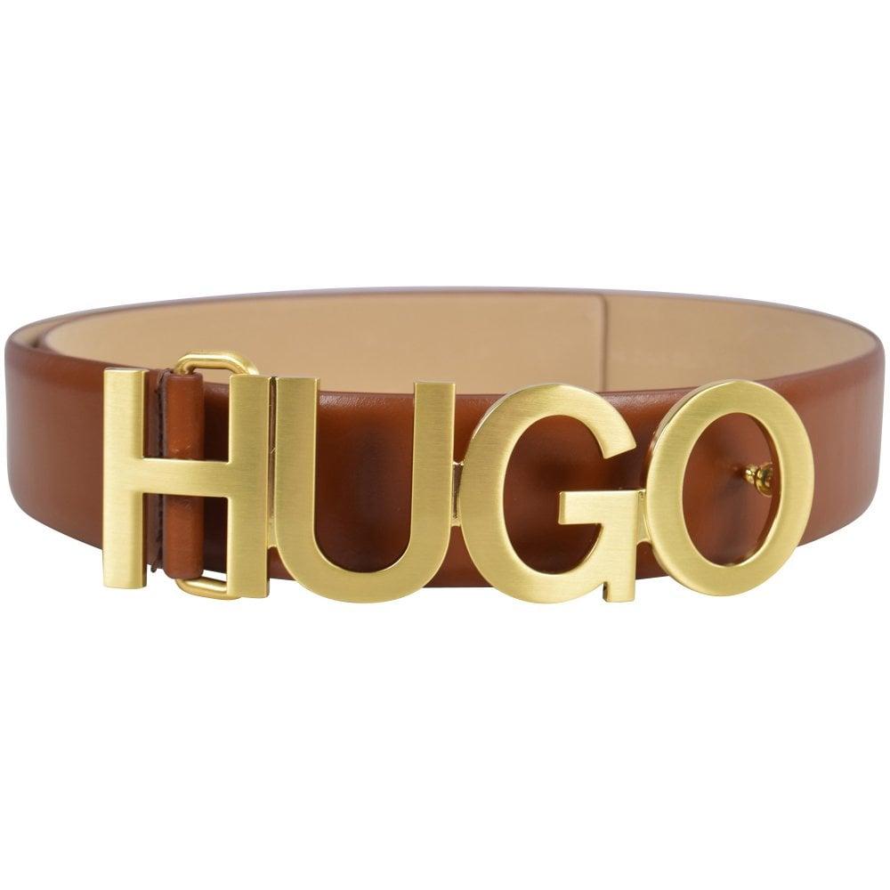 hugo boss tan belt