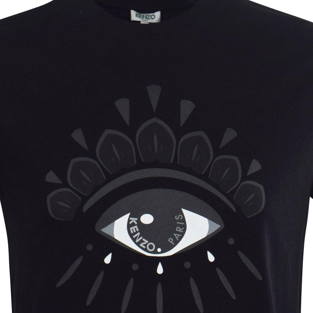 kenzo black eye t shirt