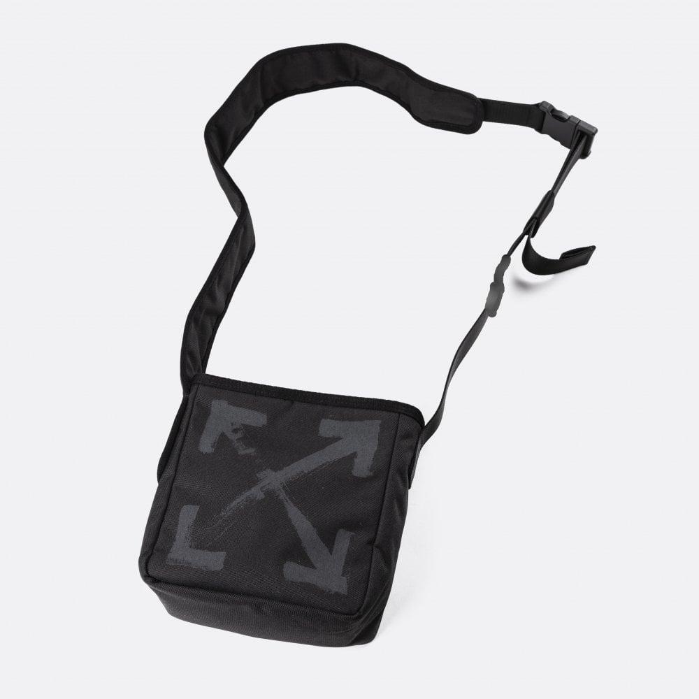 off white crossbody bag men arrow allover