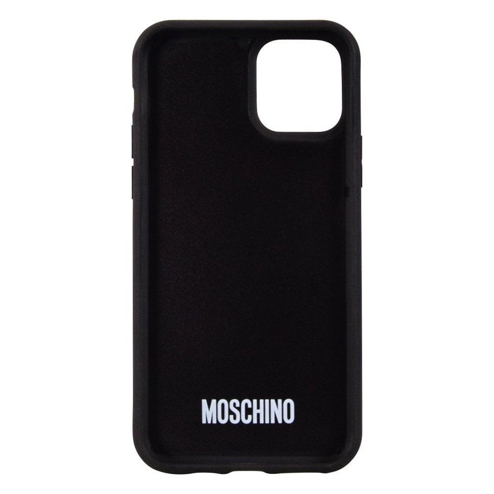 Moschino Iphone 11 Pro Teddy Motif Phone Case In Black For Men Lyst