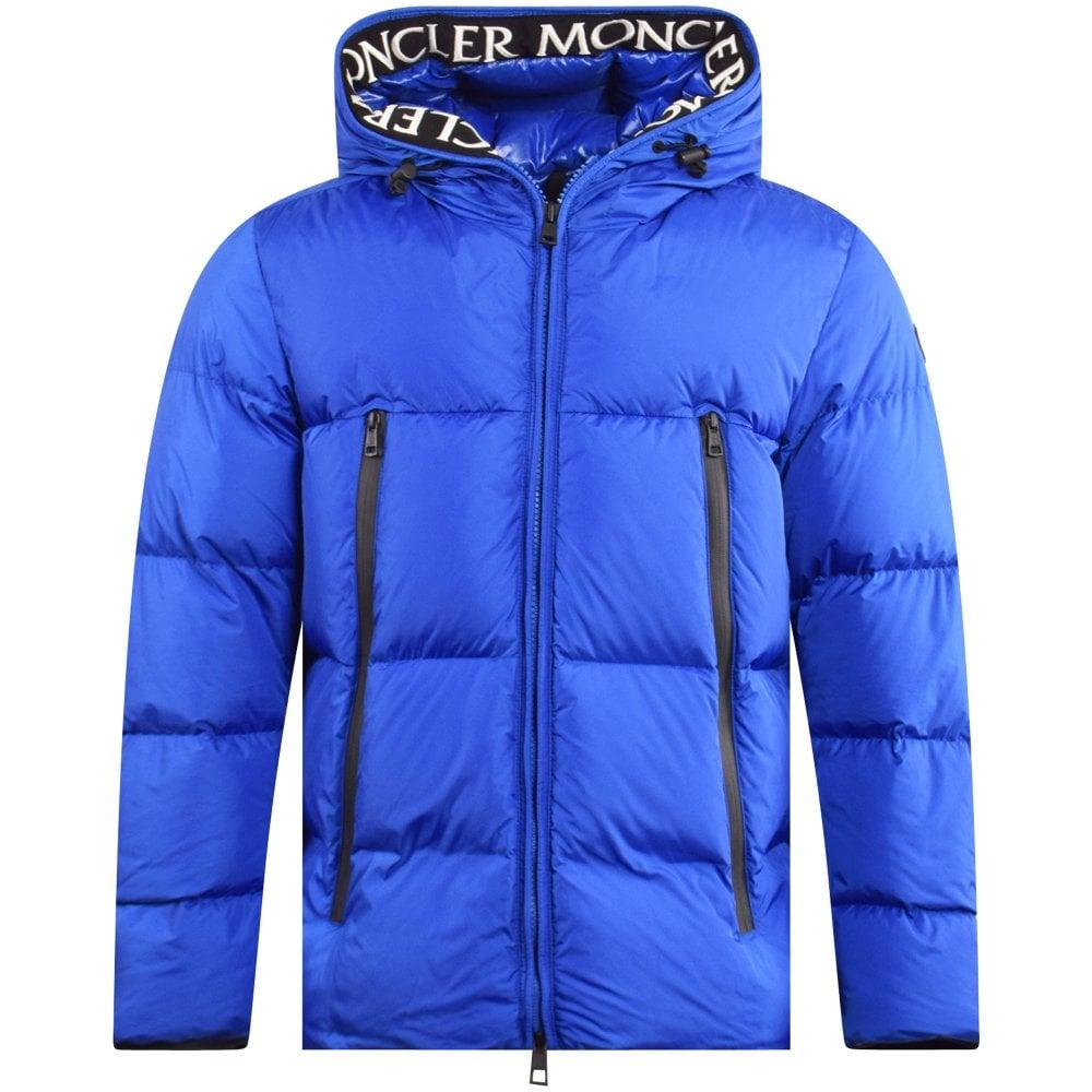 Moncler Goose Royal Blue Montcla Jacket for Men | Lyst