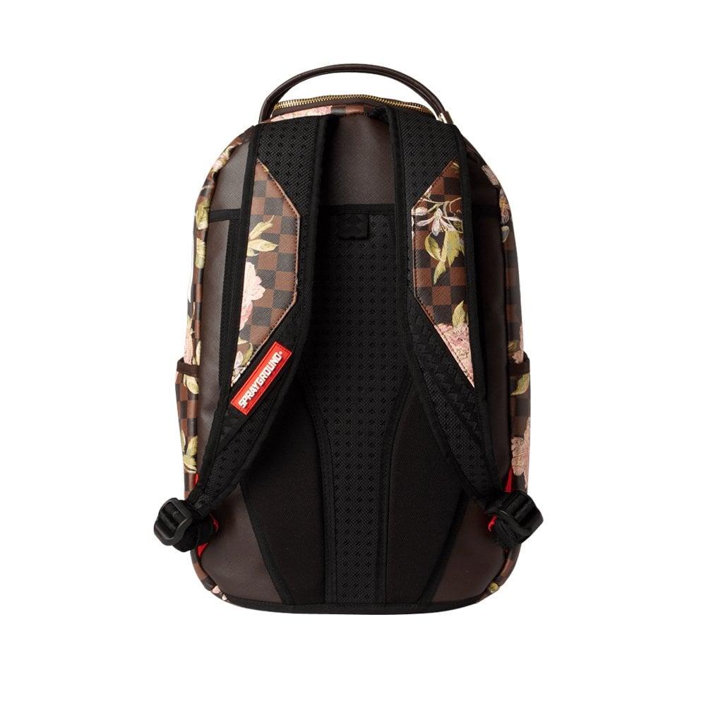 Sprayground Flowers Check Backpack in 