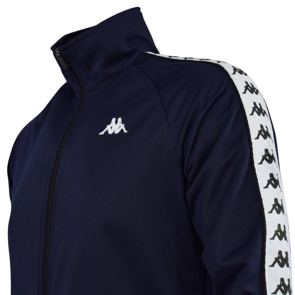 navy blue kappa track jacket