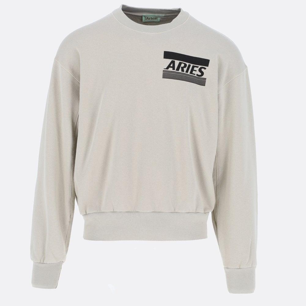 Aries Arise Credit Card Sweatshirt in Gray for Men