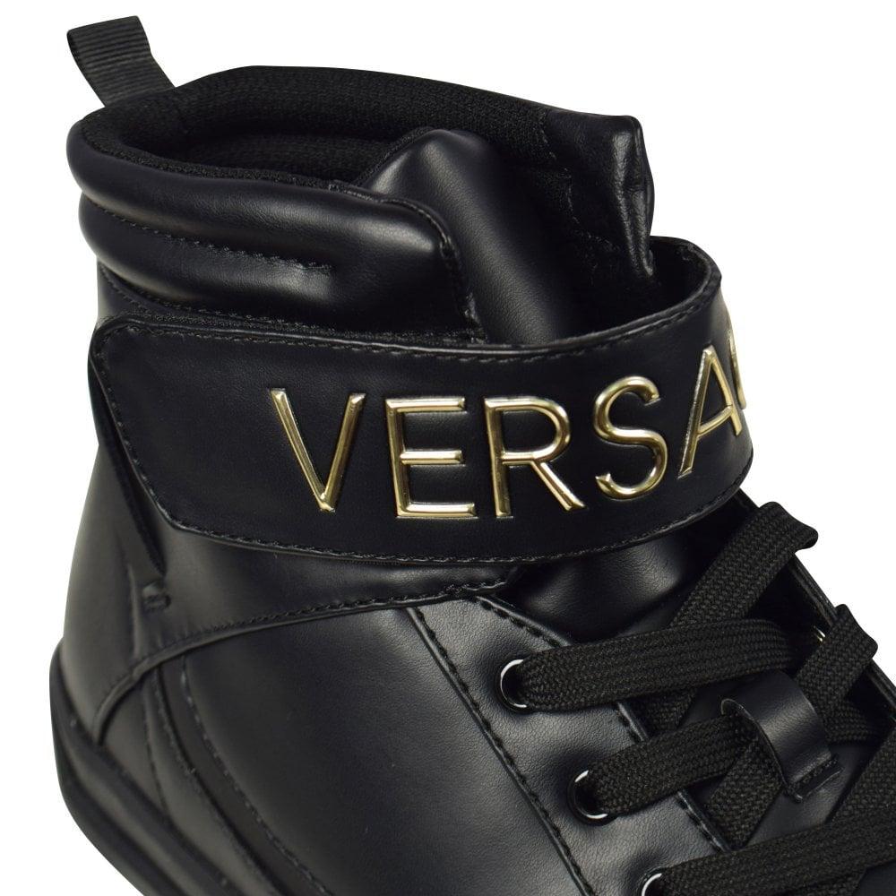 versace jeans high top trainers