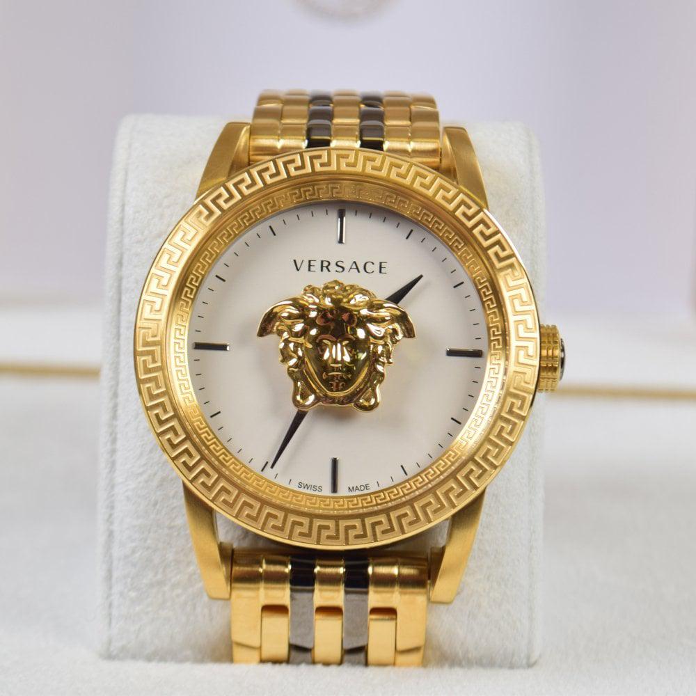 Versace Gold Palazzo Empire Watch in Metallic for Men | Lyst