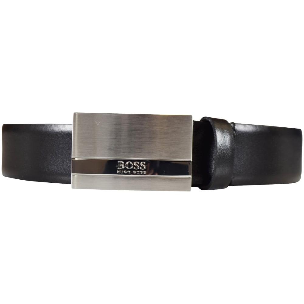 BOSS by HUGO BOSS Hugo 'baxton' Black Leather Belt for Men - Lyst