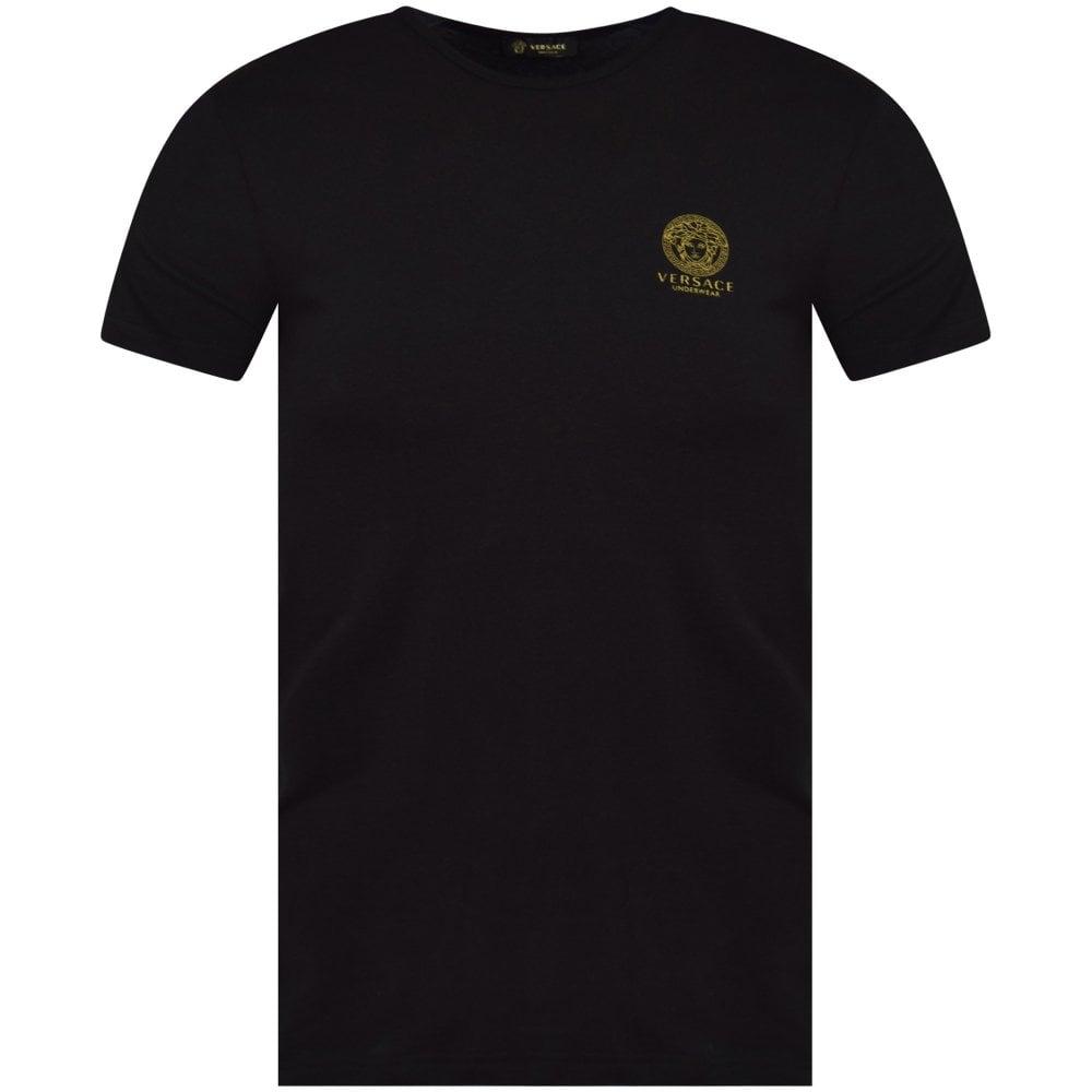 Versace Cotton Medusa Head T-shirt Two-pack in Black for Men 