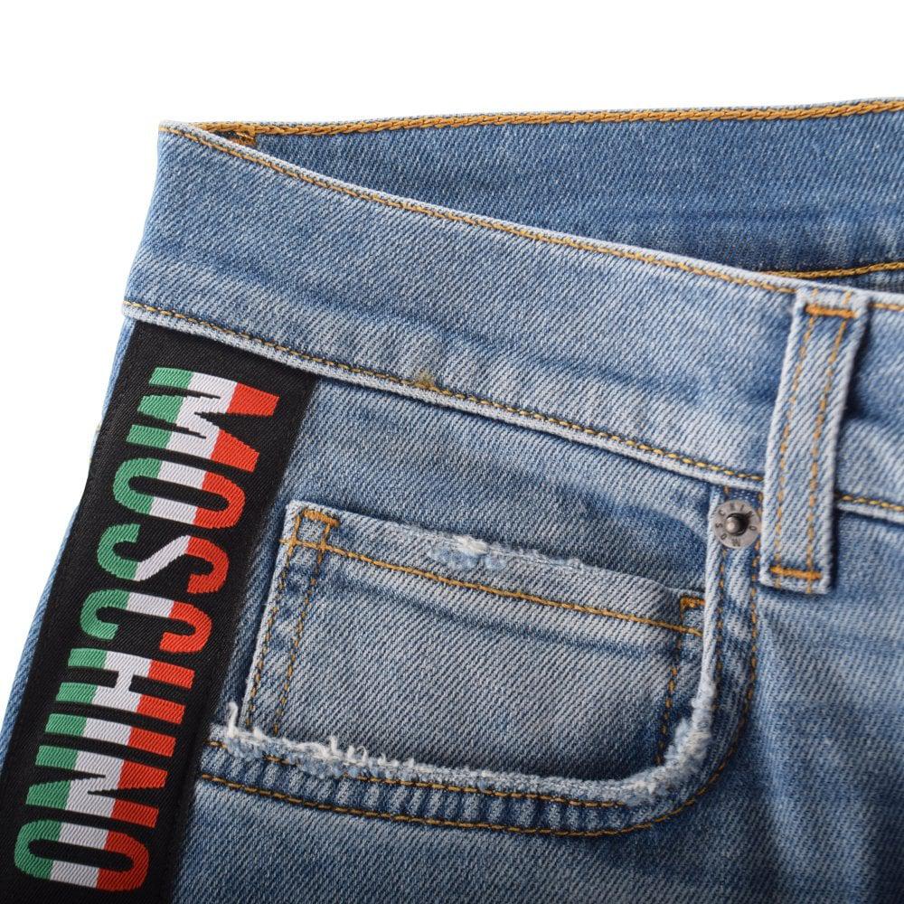 moschino tape joggers