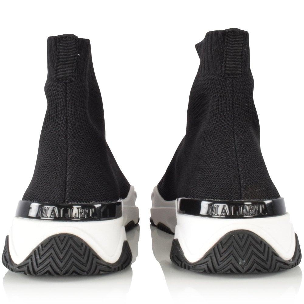 mallet runner sock trainers
