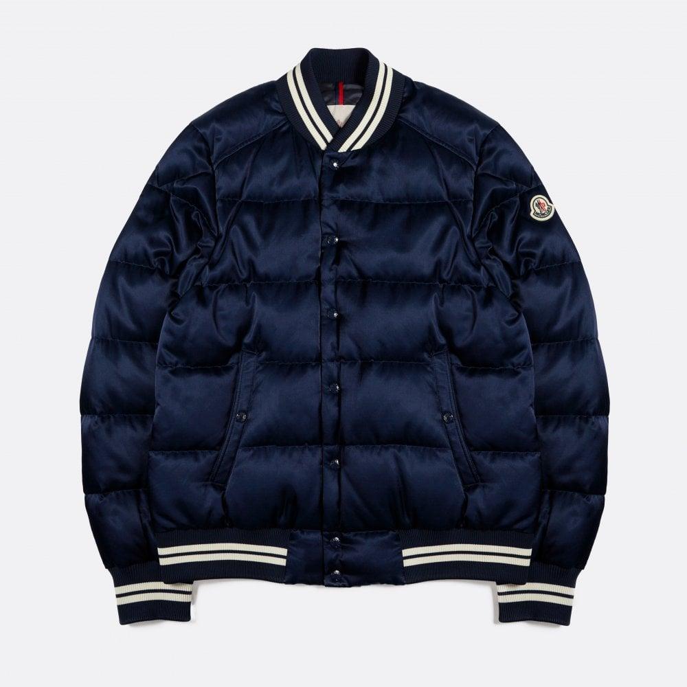 Moncler Navy Dives Down Bomber Jacket in Blue for Men Lyst