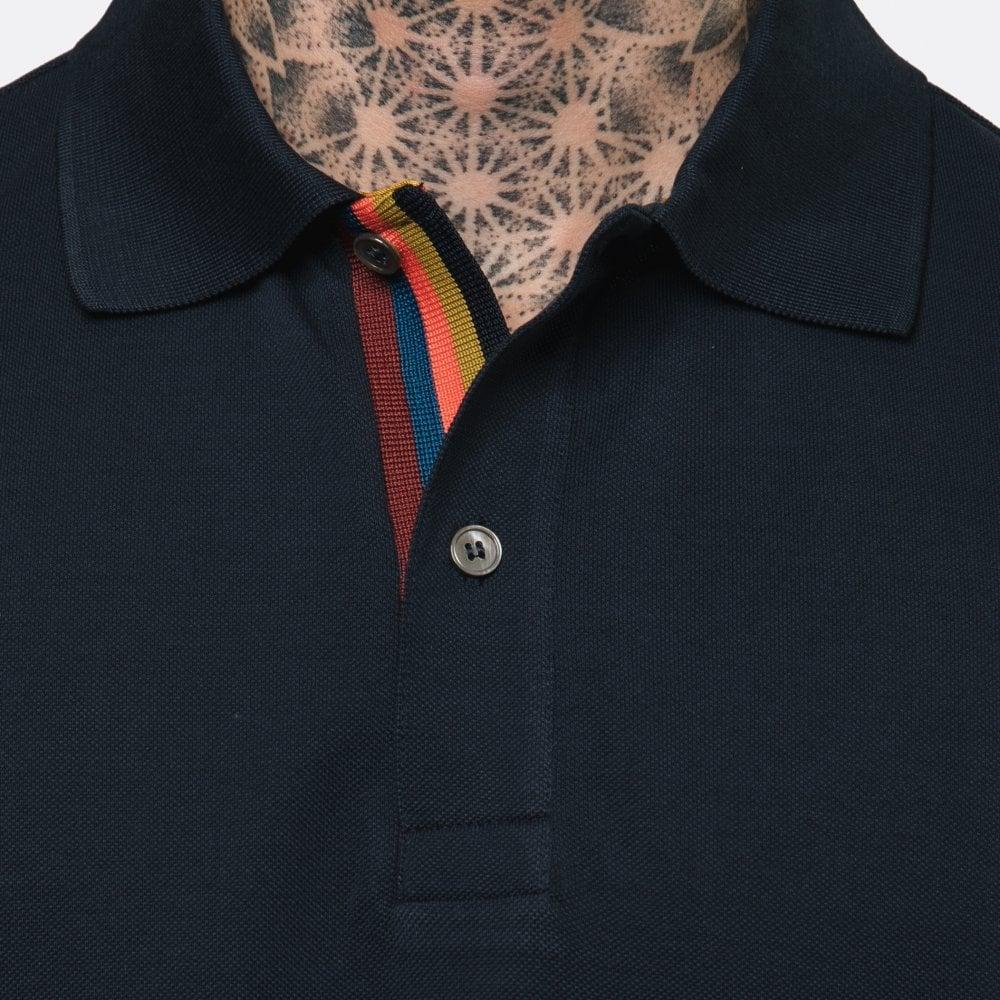 paul smith artist stripe polo