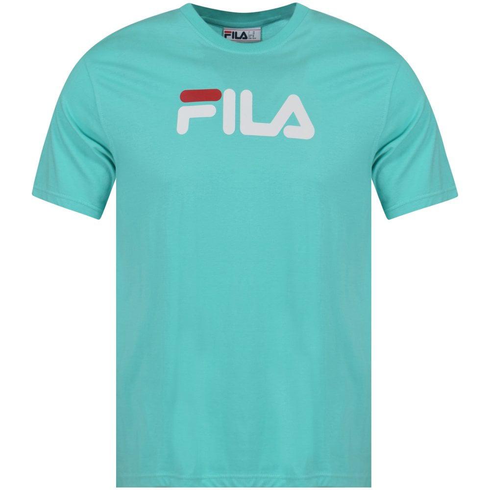 turquoise fila shirt