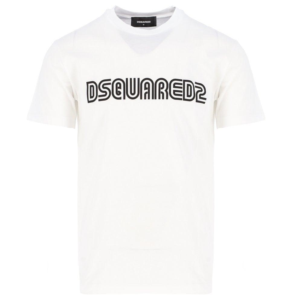 Black and gold dsquared best sale t shirt