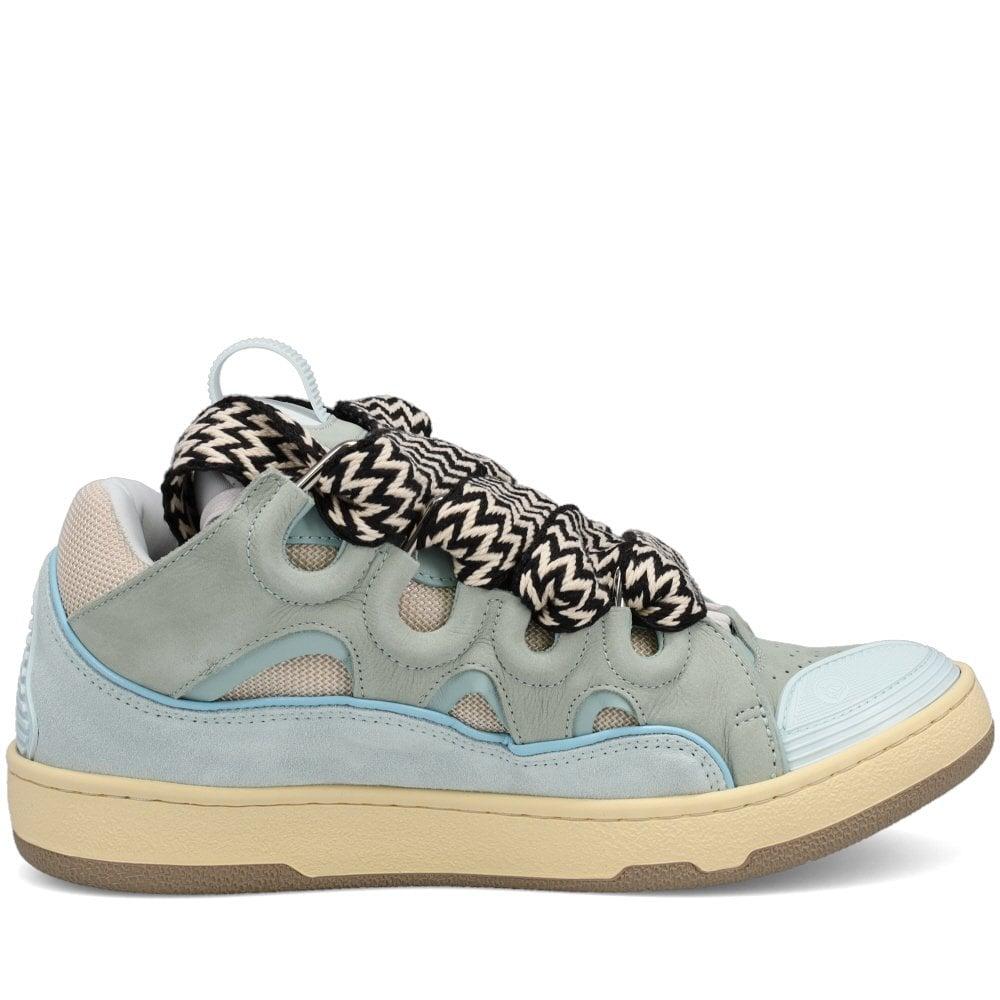 Lanvin Pale Blue Curb Sneakers for Men | Lyst