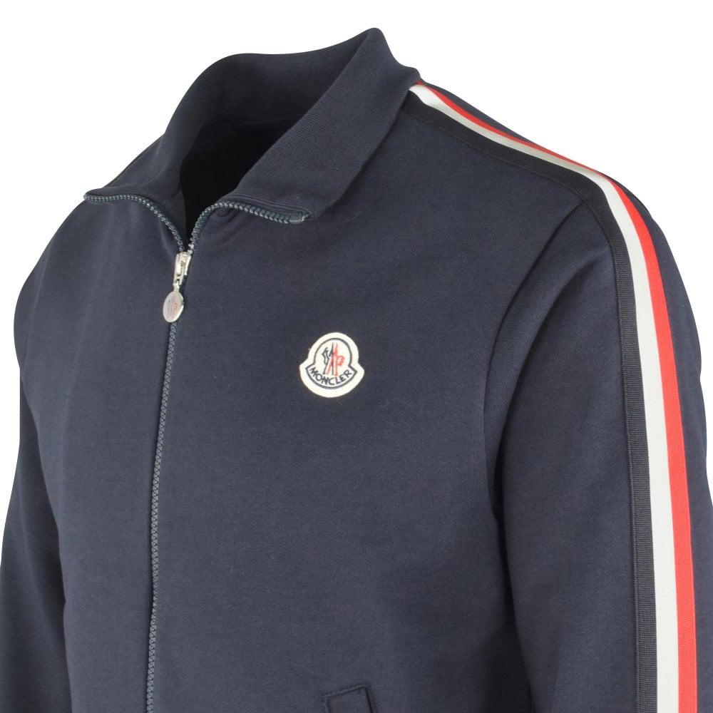 navy moncler tracksuit