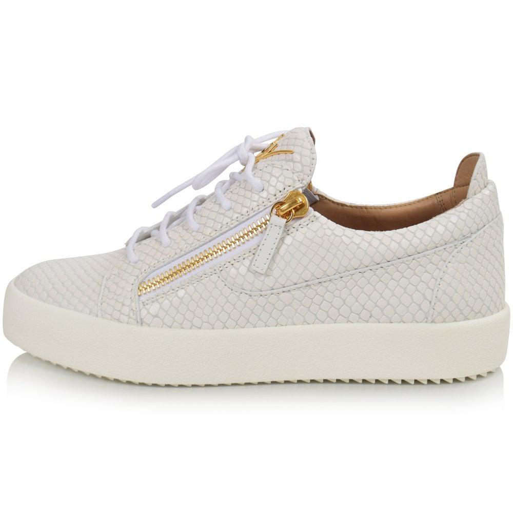 giuseppe zanotti white croc