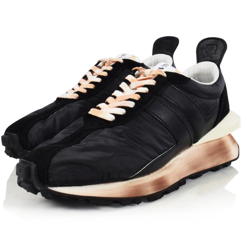 Lanvin Synthetic Black Bumper Running Sneakers for Men Lyst