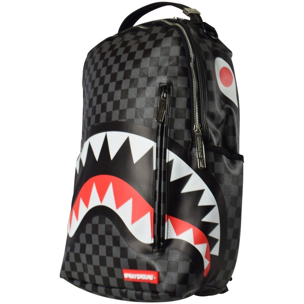 Sprayground Black Sharks In Paris Backpack in Grey (Grey) for Men - Lyst