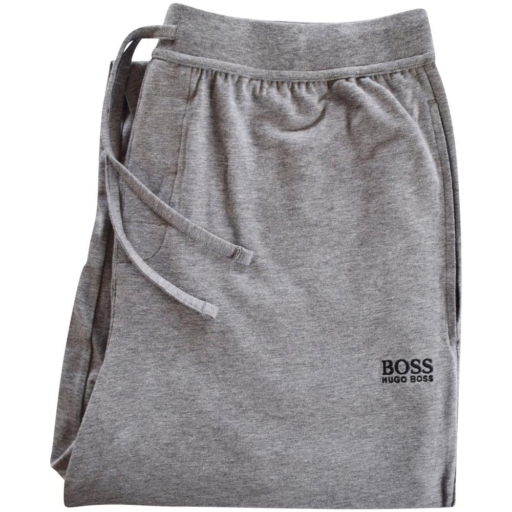 BOSS Cotton Hugo Grey Mix & Match Jogging Bottoms in Gray ...