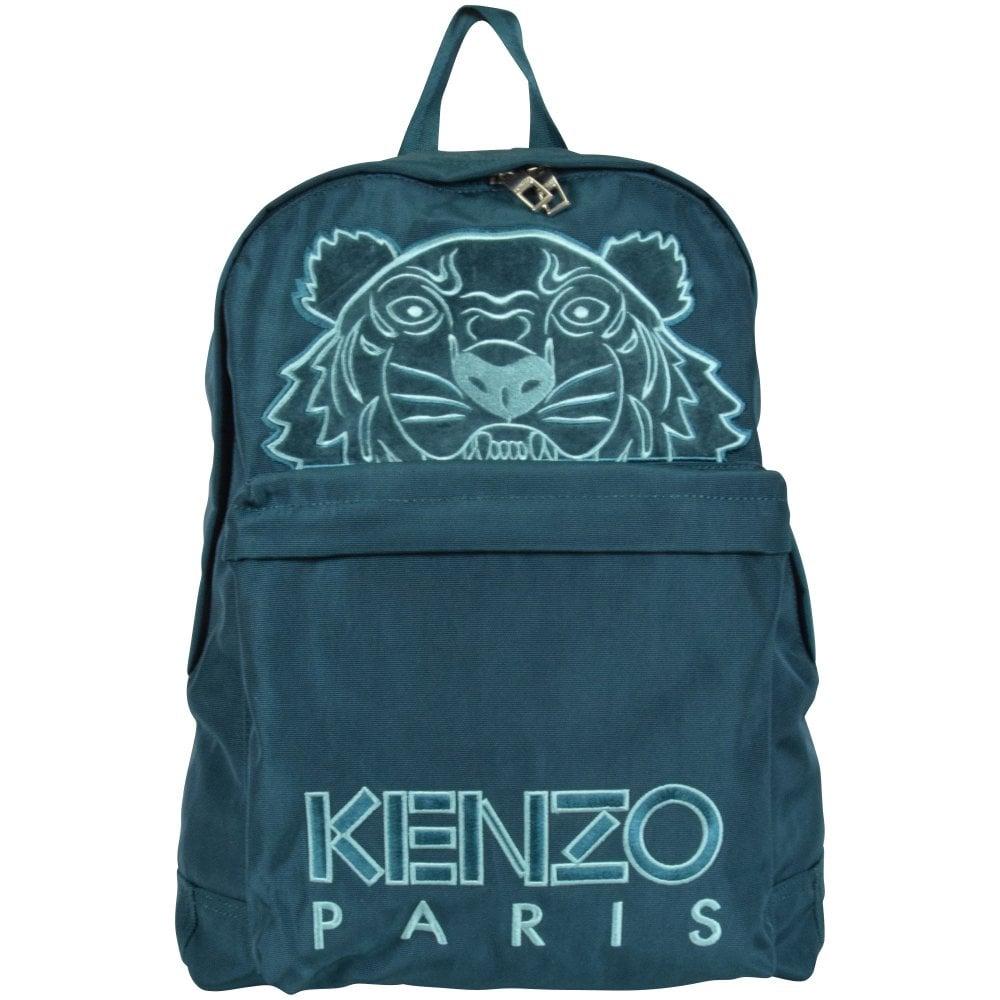 kenzo backpack blue