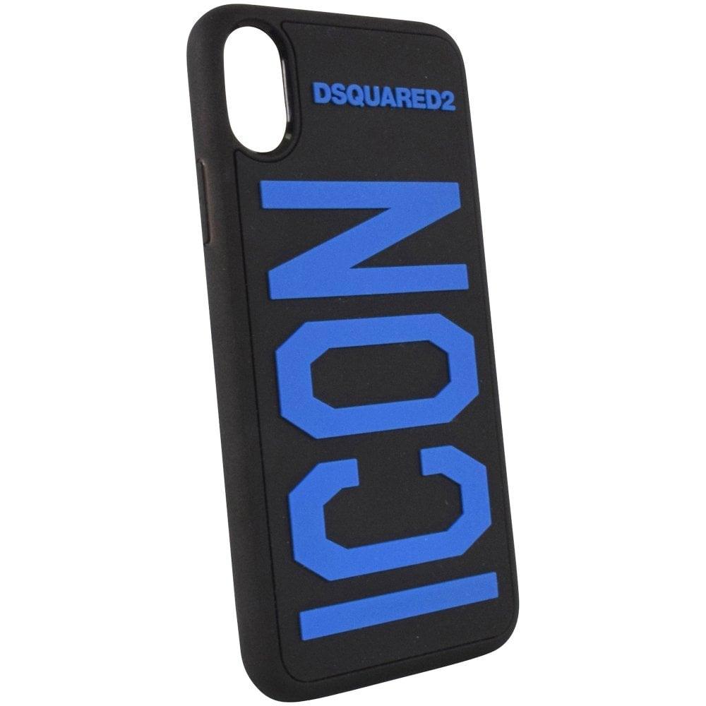 DSquared² Iphone X Icon Case in Black/Black (Black) for Men - Save 61% -  Lyst