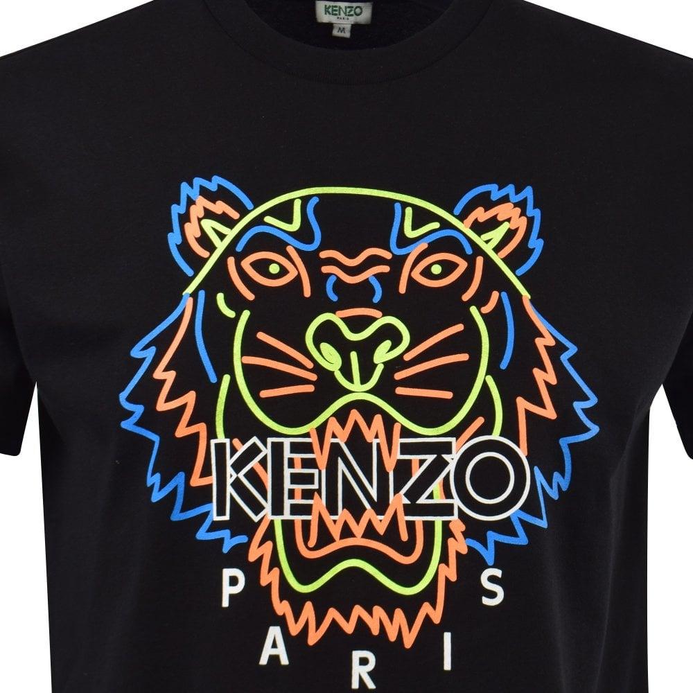 KENZO Cotton Tiger Print T-shirt in 