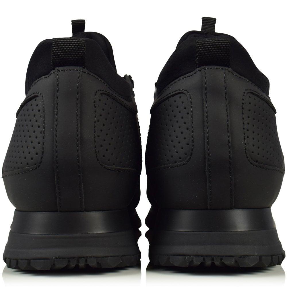 mallet diver leather and mesh trainers