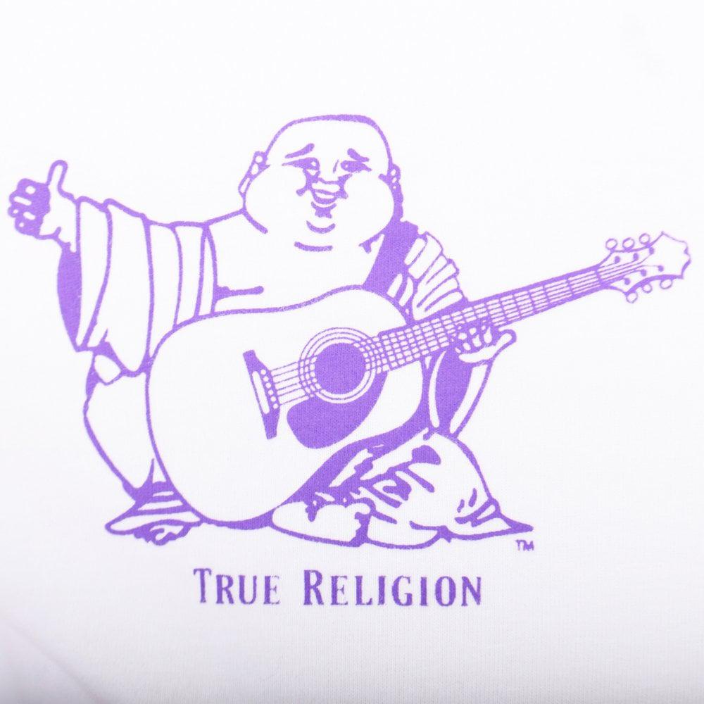 True Religion Denim Buddha White Long 