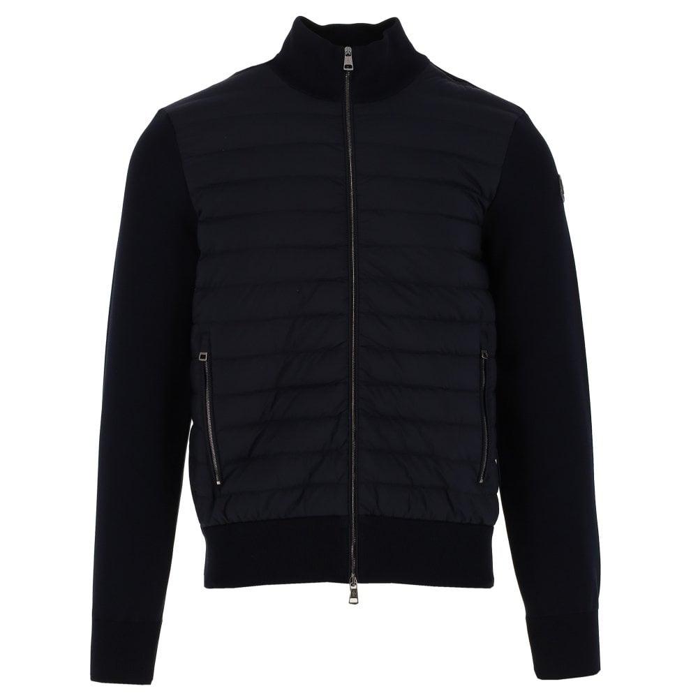 Moncler Tricot Cardigan in Blue for Men | Lyst