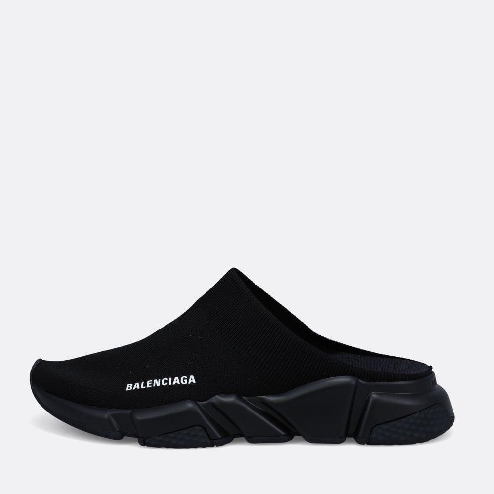 Balenciaga Recycled Speed Knit Mule in Black for Men | Lyst