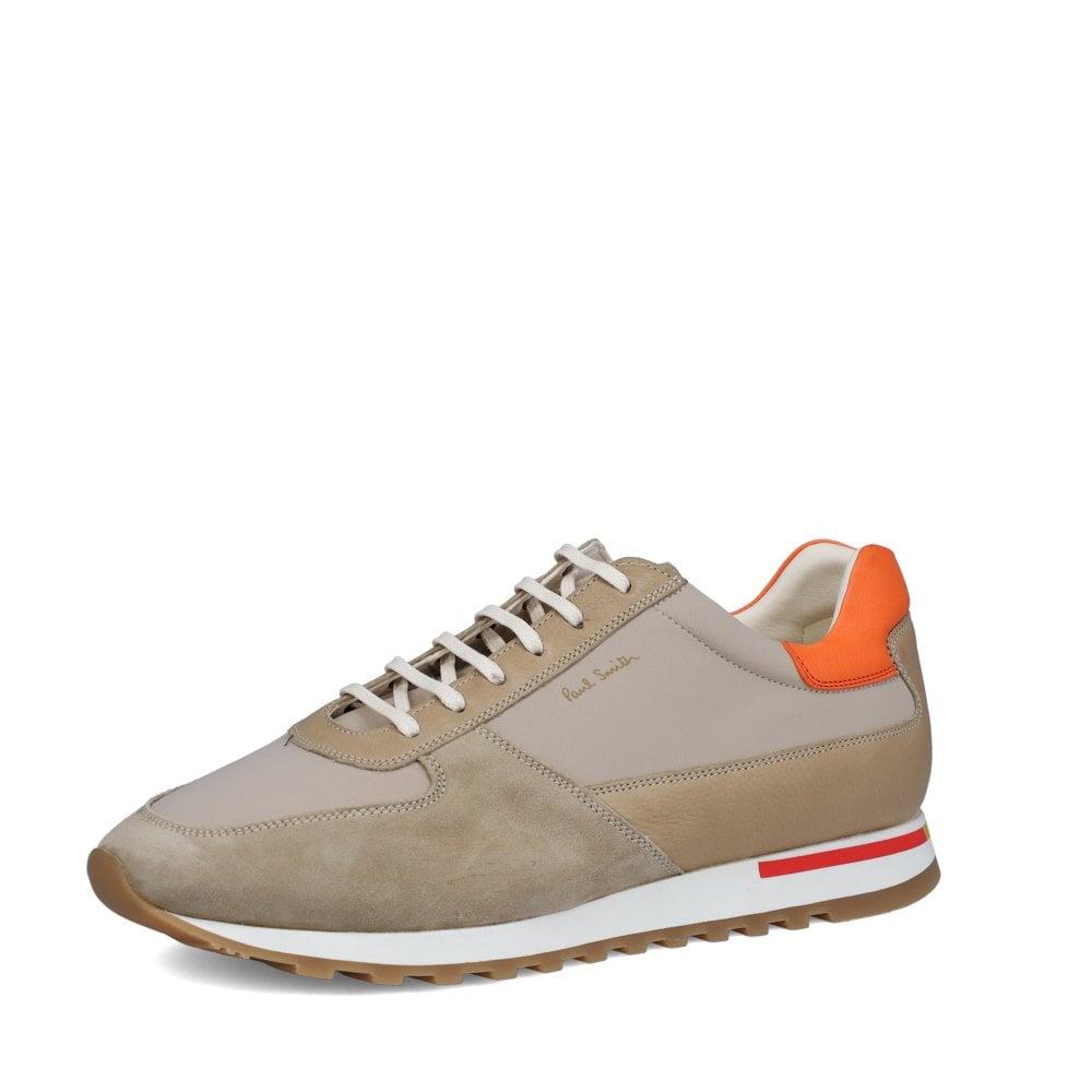 chicken needle On a large scale Paul Smith Eco Leather Velo Trainers in Natural for Men | Lyst
