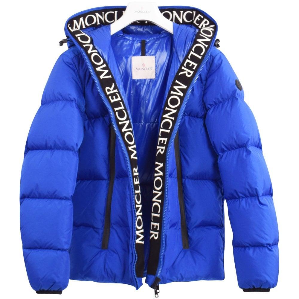 Moncler Goose Royal Blue Montcla Jacket for Men - Lyst