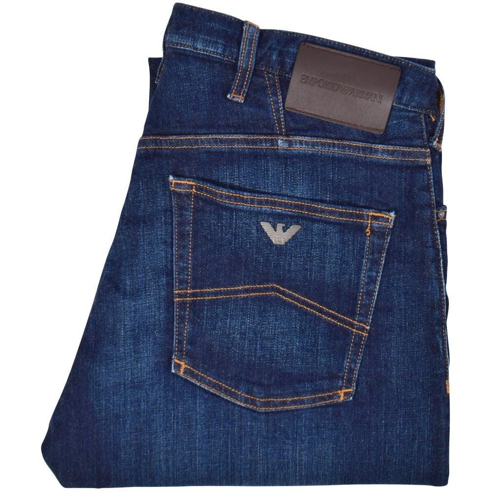 Scheermes Om te mediteren Poëzie Emporio Armani Emporio J21 Regular Fit Jeans in Blue for Men | Lyst