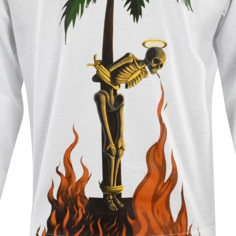 Palm Angels Cotton Skeleton Long 
