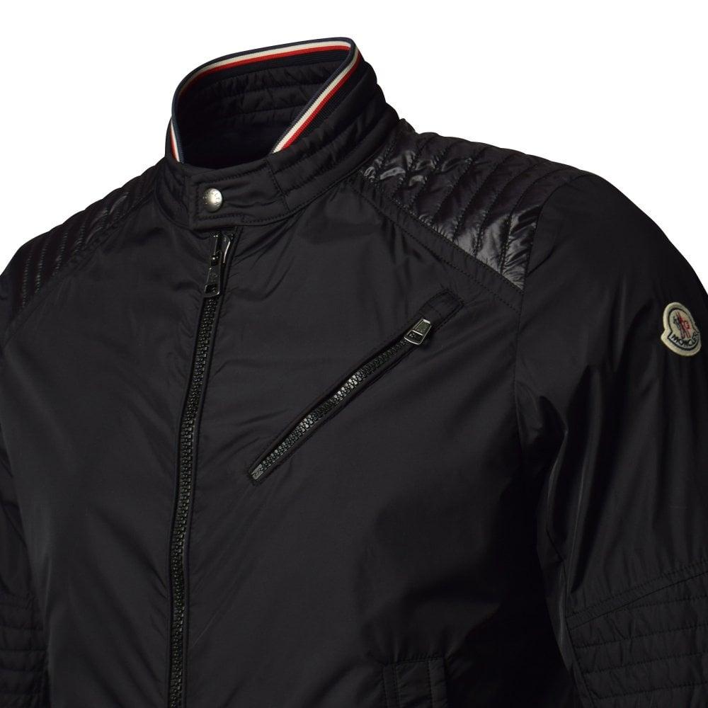 Moncler Black Premont Bomber Jacket for Men - Lyst
