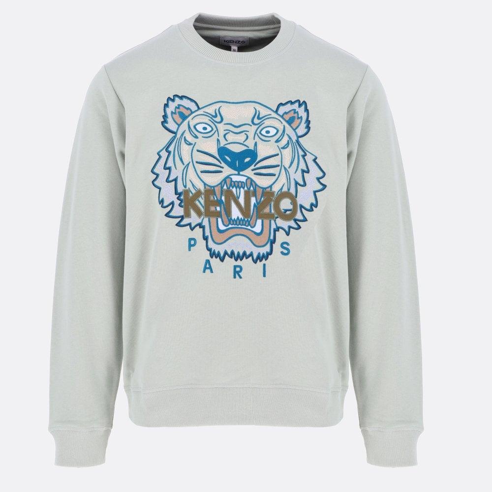 KENZO Tiger Sweatshirt in Gray for Men | Lyst